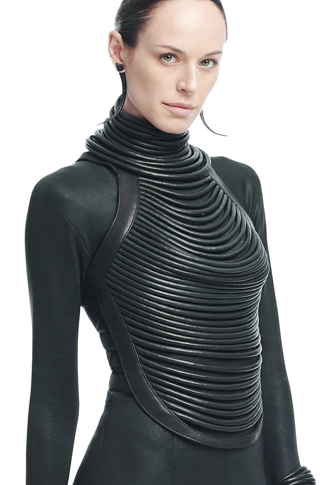 Limnic Leather Top