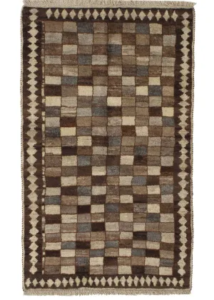 Vintage Gabbeh Rug - 3'1 x 5'1